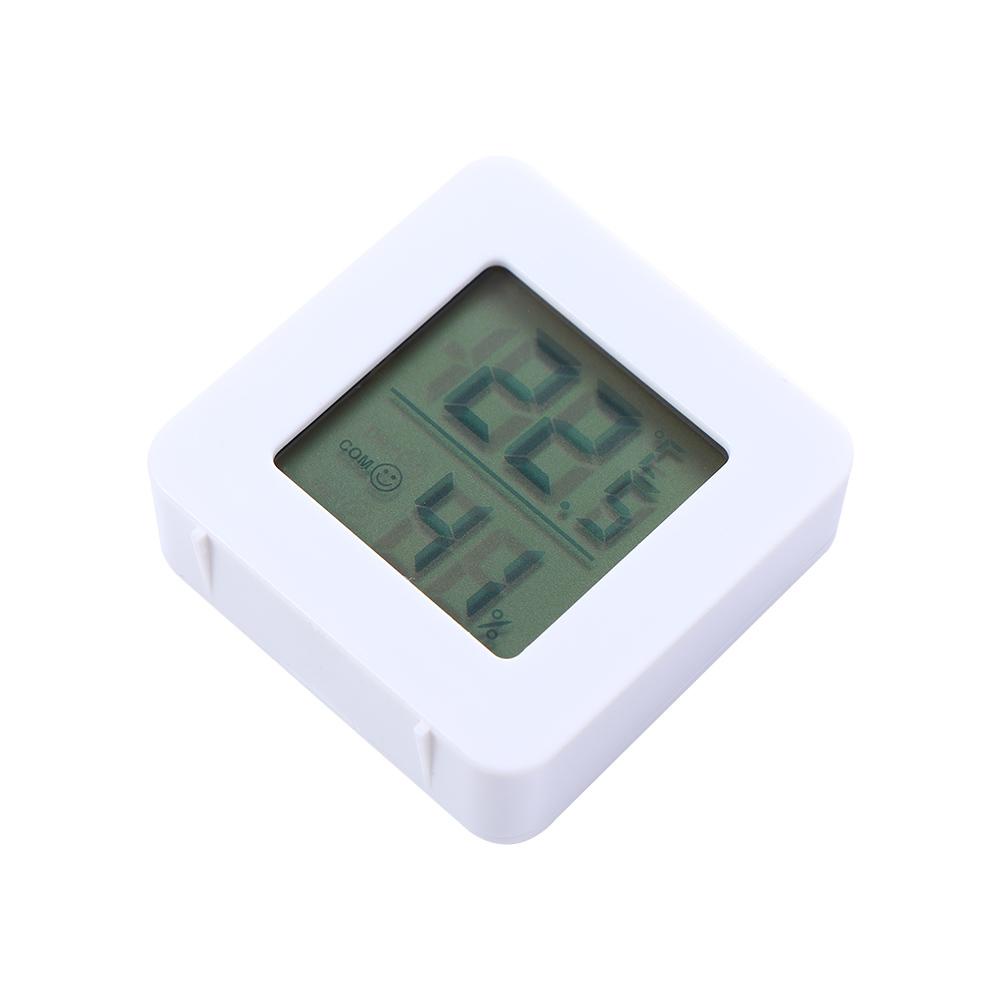 Lanfy Hygrometer Ruangan Wireless Mini LCD Pengatur Suhu Thermometer Sensor Suhu Termometer Elektronik Hygrometer