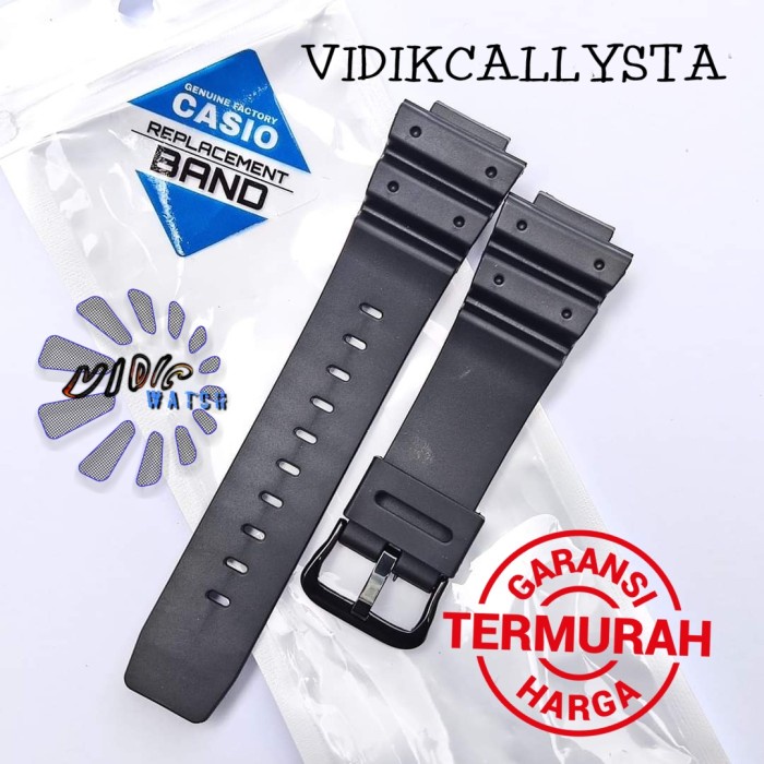 NEW STRAP TALI JAM TANGAN DW-6900 DW 6900 BLACK PREMIUM