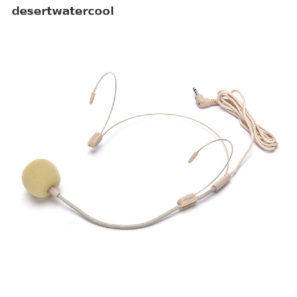 Deid Dual Ear Hook Headset Head Microphone Untuk Shure Wireless 4pin Mini Plug Martijn