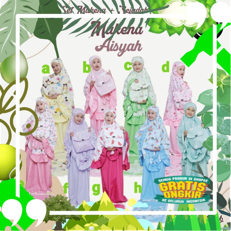 mukena aisyah mukena anak/ Trendy Modis