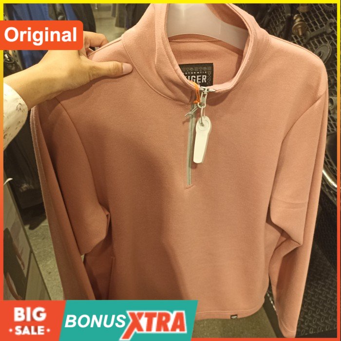 Sweater Eiger Zipper Cewek SALAMANCA PULLOVER 91000 8091 Original