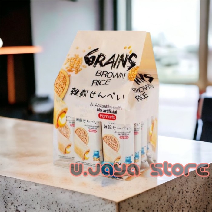 I.B.O Grain Cake 150gr ( Rice Snack )