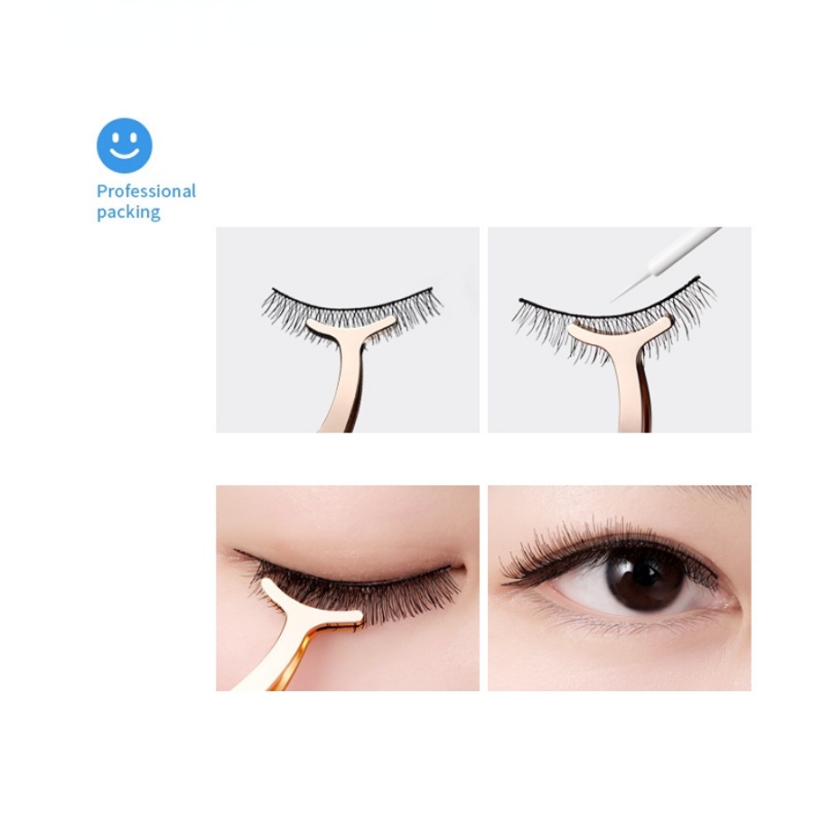 Penjepit Bulu Mata / Penjepit Bulu Mata Baik Untuk Bulu Mata Palsu Jepit Bulu Mata Pasangkan Dengan Lem Bulu Mata Professional for Bulu Mata Eyelash Extension Dan Bulu Mata Magnet Pinset Eyelash