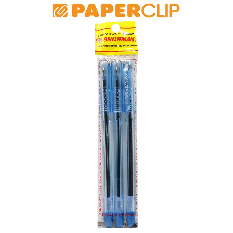 

BALLPOINT / PEN SNOWMAN V-1 07 ISI 3 BIRU