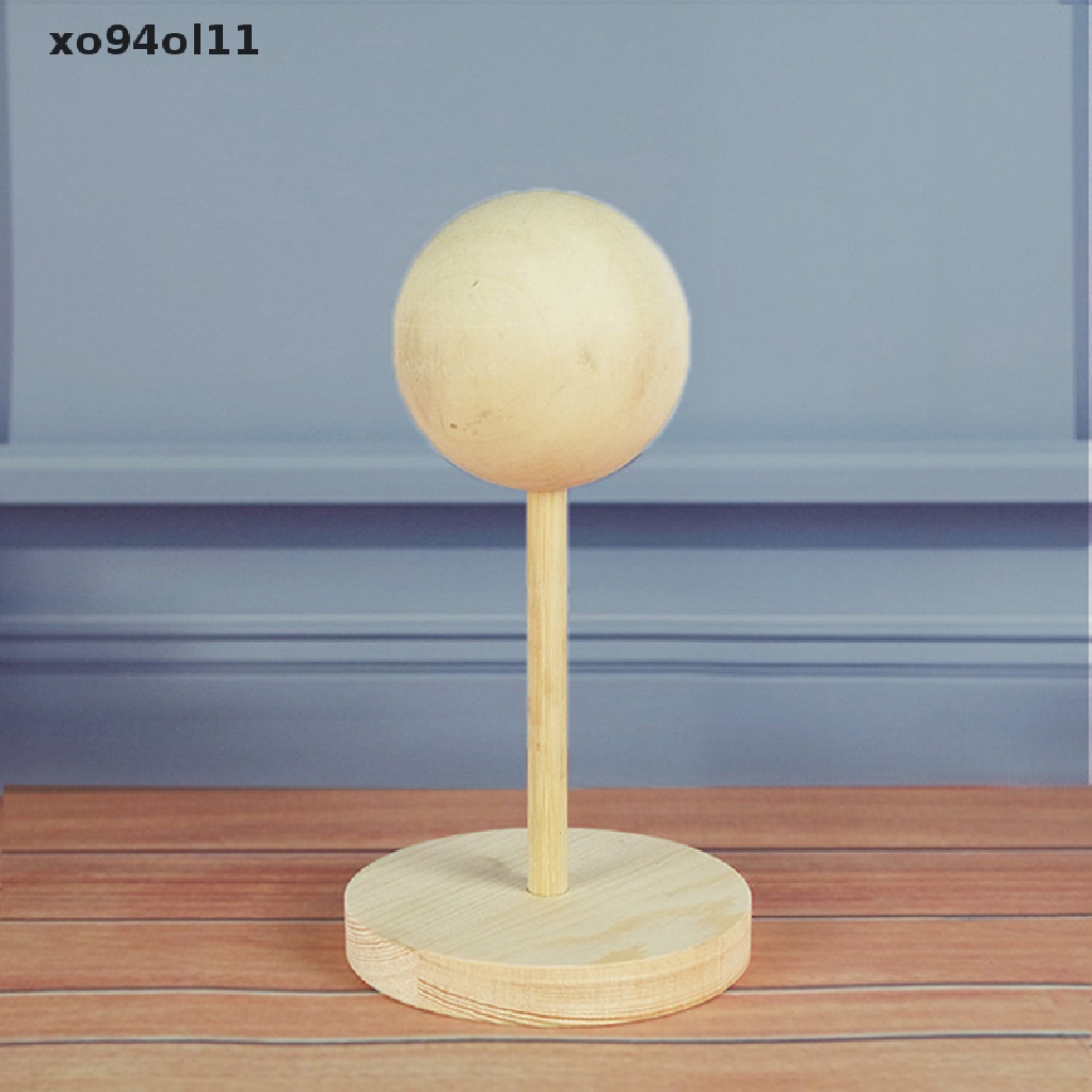 Xo Doll Wig Wood Stand Untuk Boneka Wig Boneka Rambut Display Holder Wood Stand Rack OL