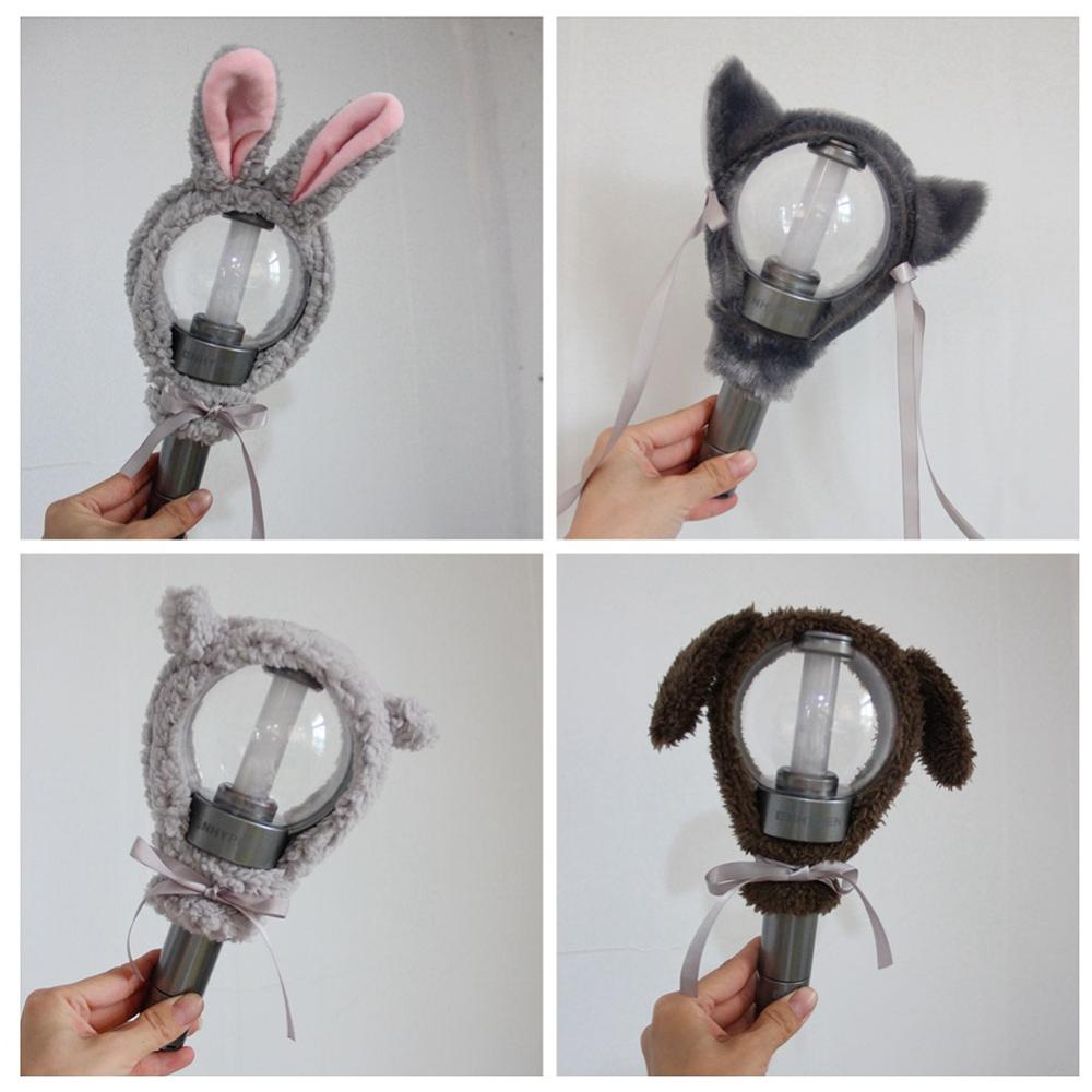 Timekey Kpop ENHYPEN Light Cover Support Light Plush Pelindung Penutup Hias Ada LIGHTSTICK DGA1