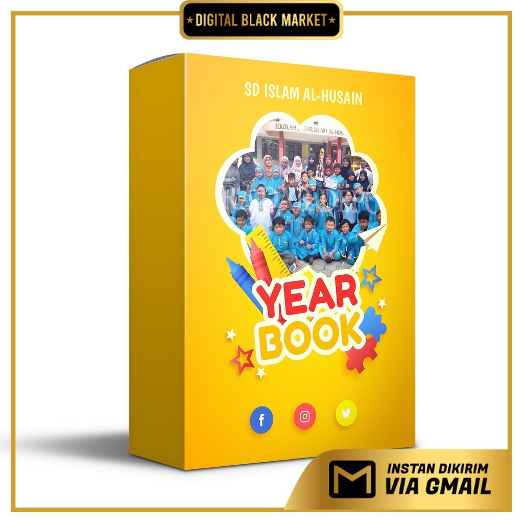 15 Desain Cover Buku Tahunan Exclusive CorelDraw v24