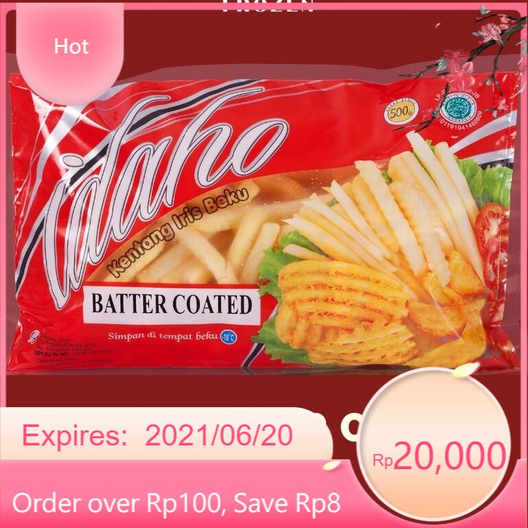 

Kentang Goreng Idaho Iris 500Gr