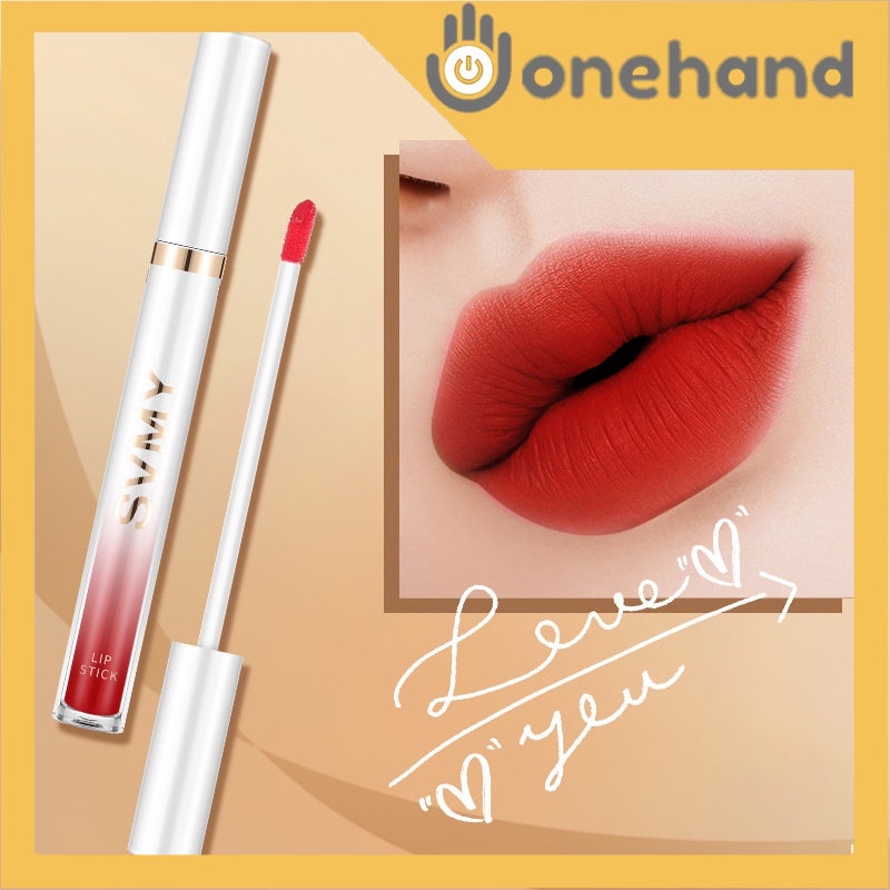 Lameila SVMY Lip Gloss Pewarna 1056 Lip Glaze Lipstik Pelembap Tahan