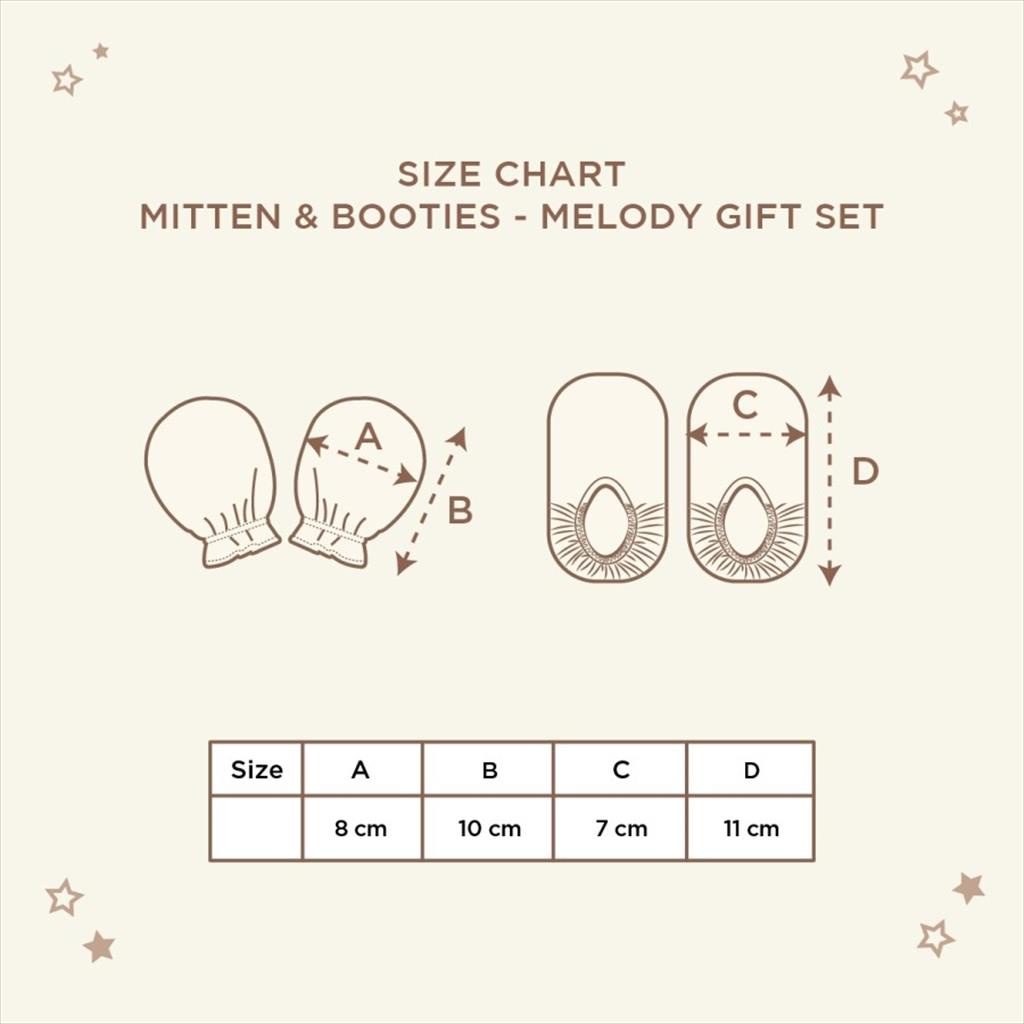 [TOMS] LITTLE PALMERHAUS (1set) Melody Gift Set / Kado Lahiran Anak Perempuan Premium
