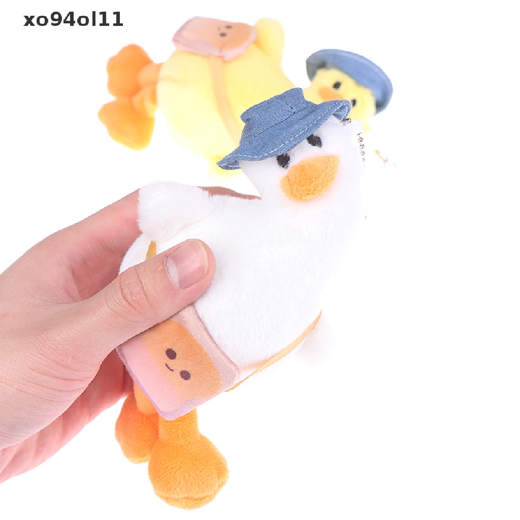 Xo Liontin Bebek Lucu Mainan Mewah Boneka Selebriti Internet Bebek Gantungan Kunci Tas Ornamen OL