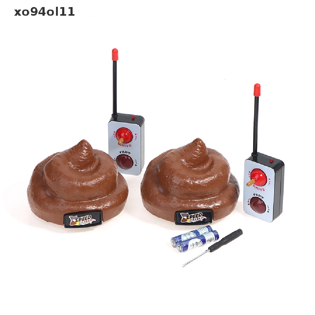 Xo Remote Control Speed Poo Deion Poop Toy Stool Mainan Lucu Remote Mobil OL