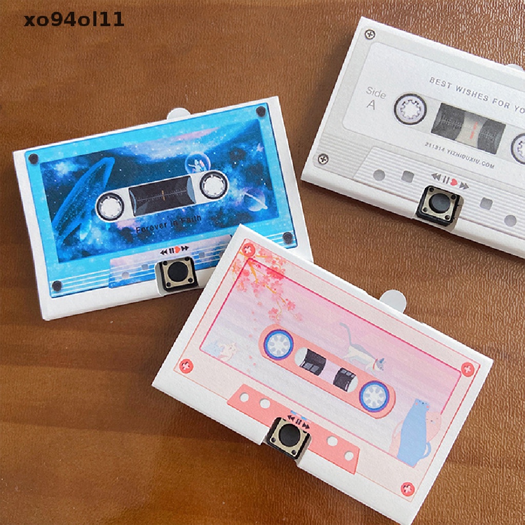 Xo 1Pcs Rekaman Suara Kartu Musik Hadiah Ulang Tahun Pacar Pacar Valene Day Couple Gift OL