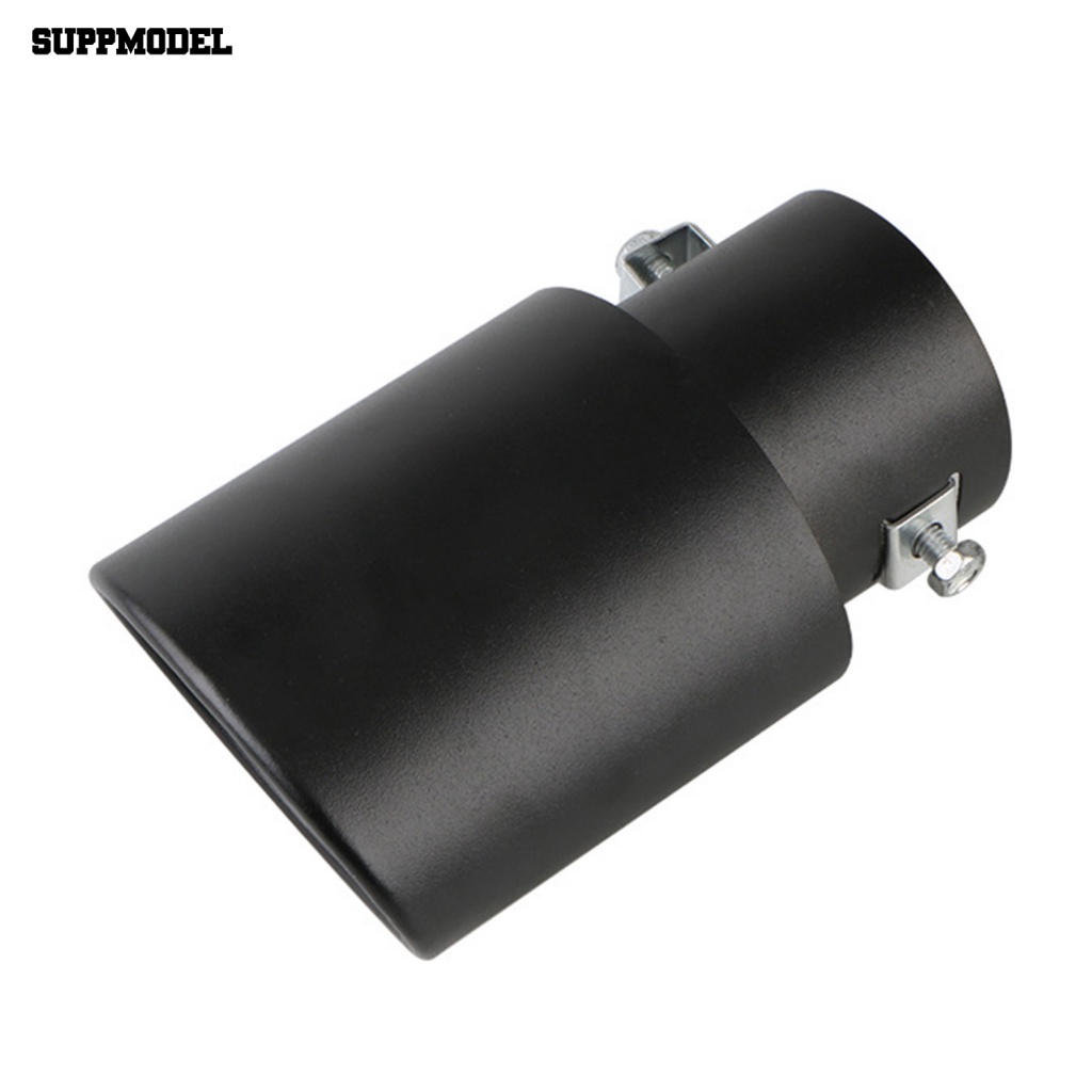 Suppmodel Ujung Knalpot Metal Tahan Lama Perlengkapan Mobil Universal Fit Car Exhaust Tip Pengganti Anti Karat