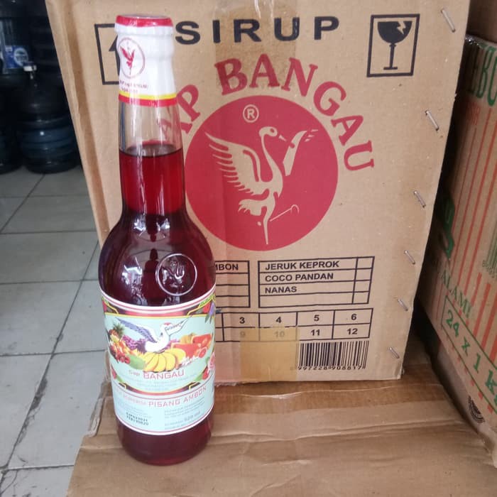 

Sirup Bangau Rasa Pisang Ambon 620ml isi 12/Kartonan