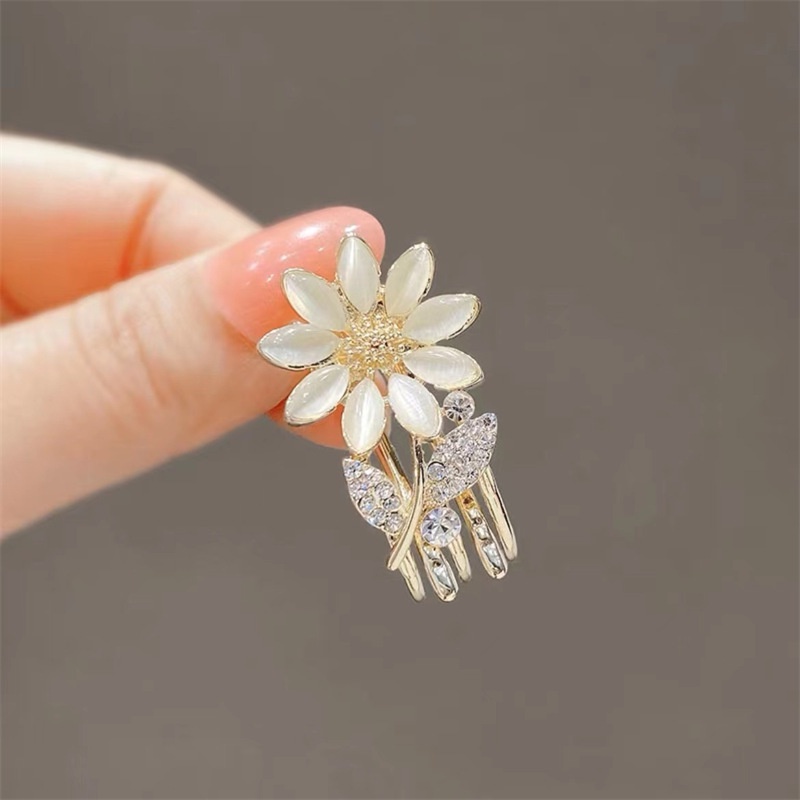 [Unggulan] Aksesoris Styling Rambut Untuk Wanita Tren Aksesoris Rambut Kupu-Kupu Sisi Klem Hiasan Kepala Mutiara Kecil Pin Rambut Cat Eye Butterfly Hair Clips Fashion cute Hair claw