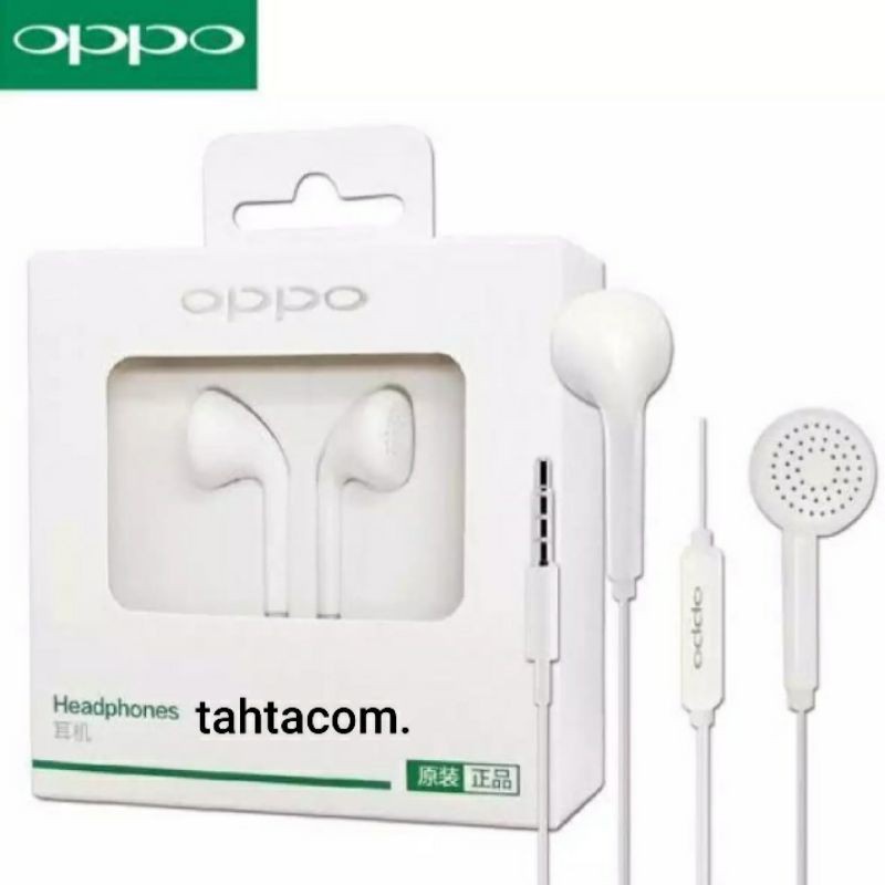 HARGA PROMOSI BELI 1 GRATIS 1 hanfsfree headset oppo eraphone ori original 99 oem