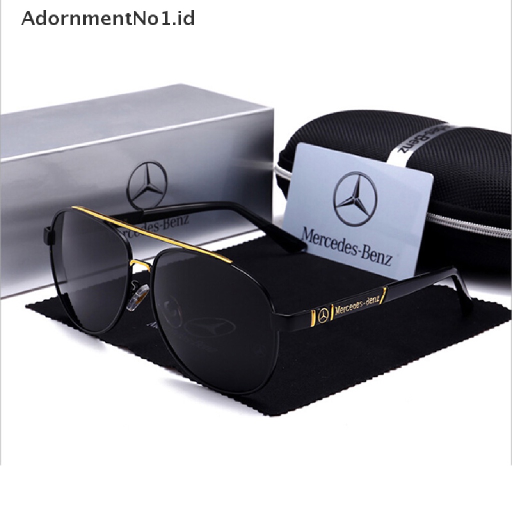 [AdornmentNo1] Kacamata Hitam Populer Benz Pria Memancing Polarizing Driving Sunglasses [ID]