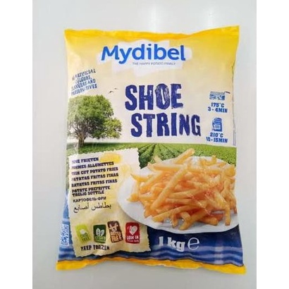 

Kentang Goreng Shoestring Frozen Mydibel 1Kg