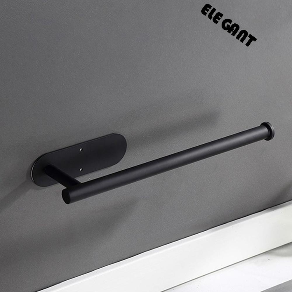 [Elegan] Roll Paper Holder Wide Use Solid Color Cling Film Holder Dua Metode Instalasi Hemat Ruang Untuk Rak Gantung Dapur, Kamar Mandi