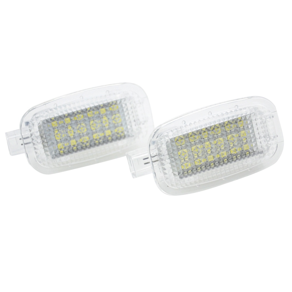 2pcs LED Pintu Milik Interior Footwell Light Luggage Trunk Glove Box Lampu Untuk Benz W169 W204 W216 W212 C207 X204 W221 C197