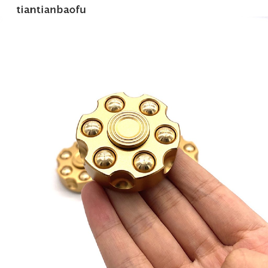 [tiantianbaofu] Relax Spinner High Quality Spinner Metal Ujung Jari Gyro Removable Metal Boutique