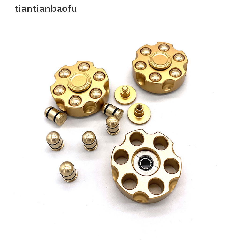 [tiantianbaofu] Relax Spinner High Quality Spinner Metal Ujung Jari Gyro Removable Metal Boutique