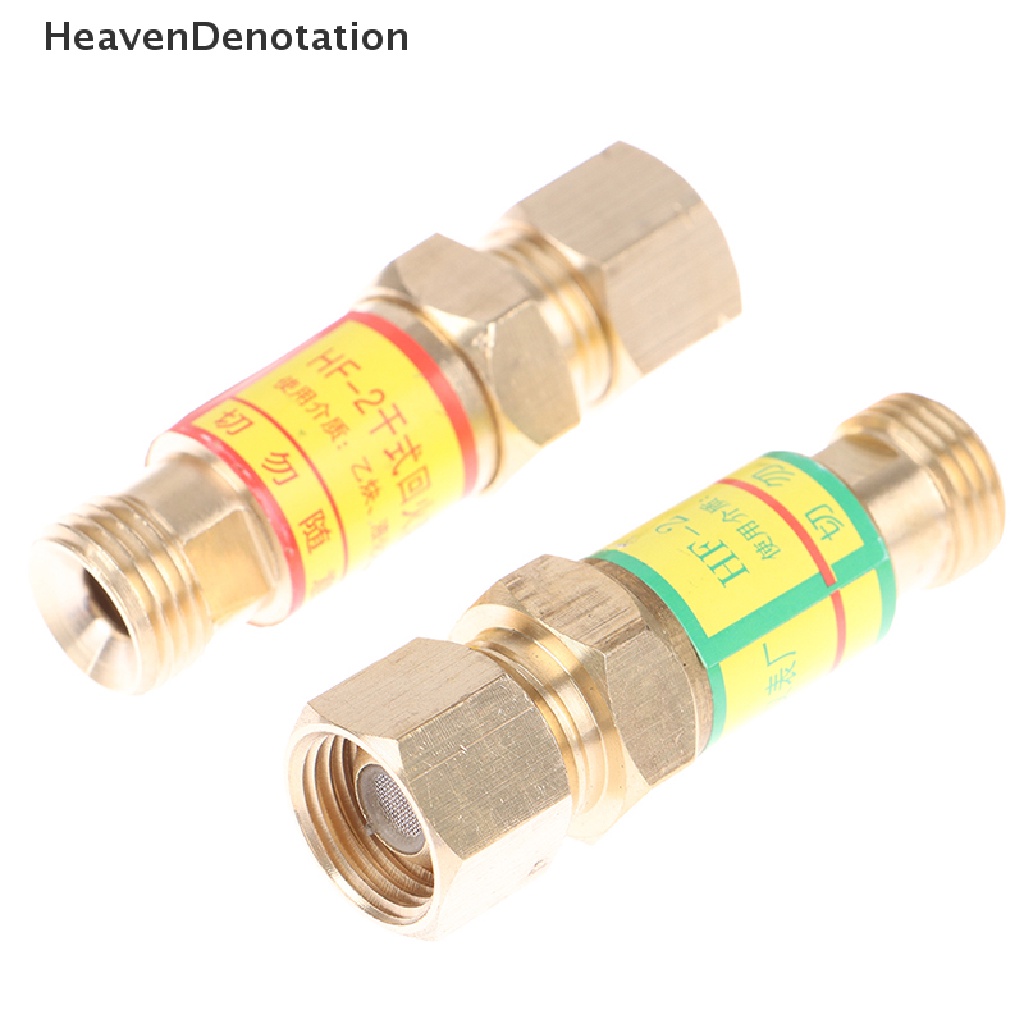 [HeavenDenotation] Aksesoris Las Gas Oksigen/Acetylene Check Valve Flashback Arrestor HDV