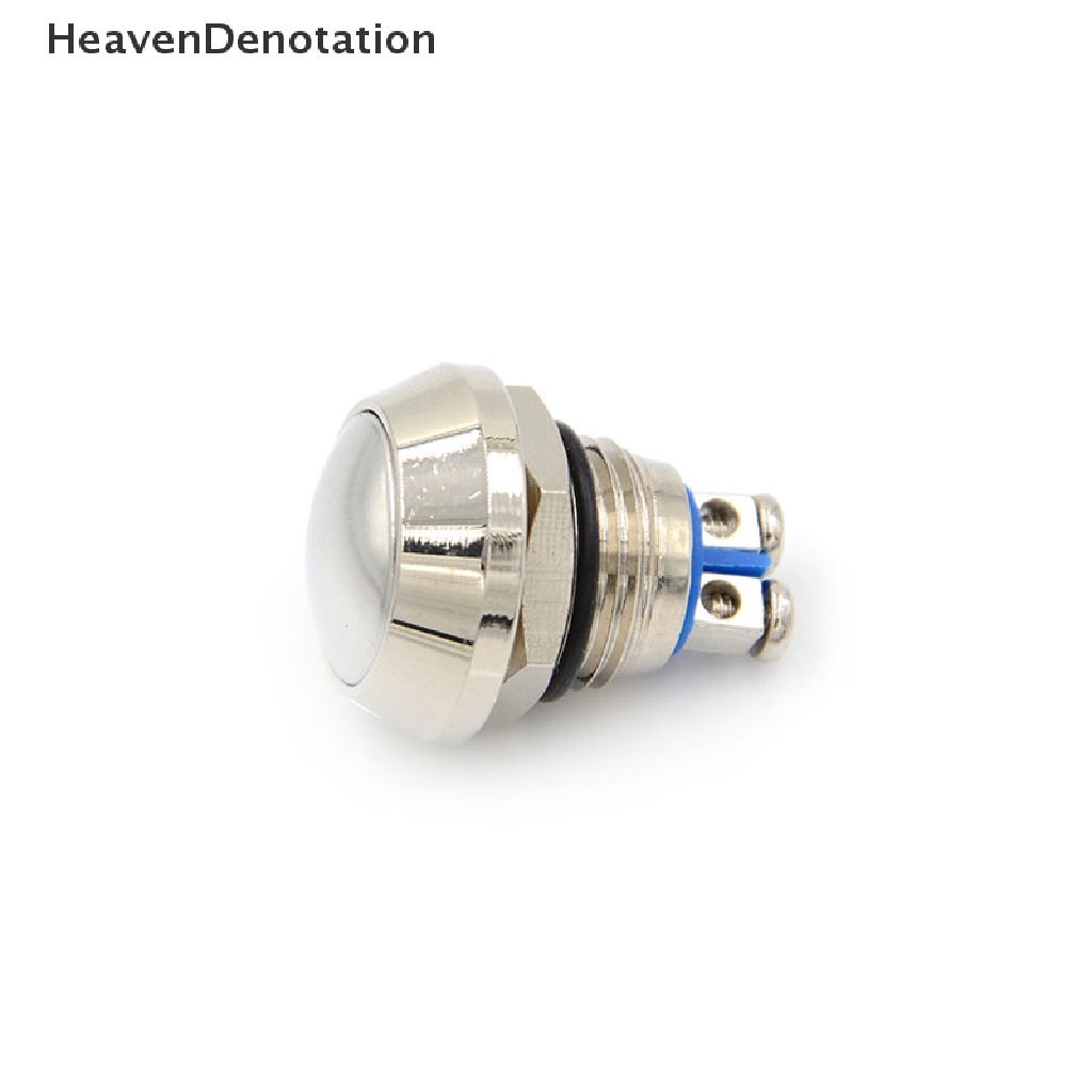 [HeavenDenotation] Hot Sale Domed Waterproof Metal 12mm Momentary Push Button Switch HDV