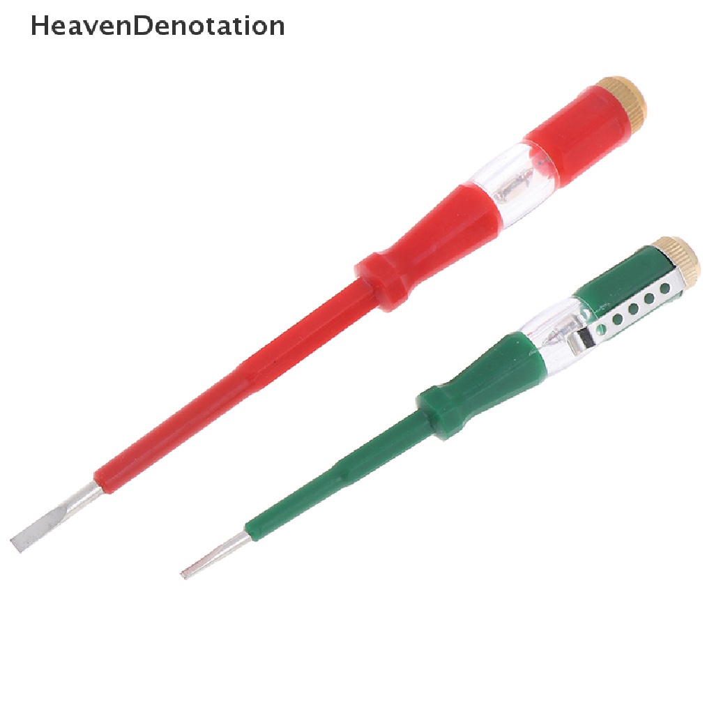 [HeavenDenotation] Obeng tester Listrik Induksi Tahan Air 220v Dengan Lampu Indikator HDV