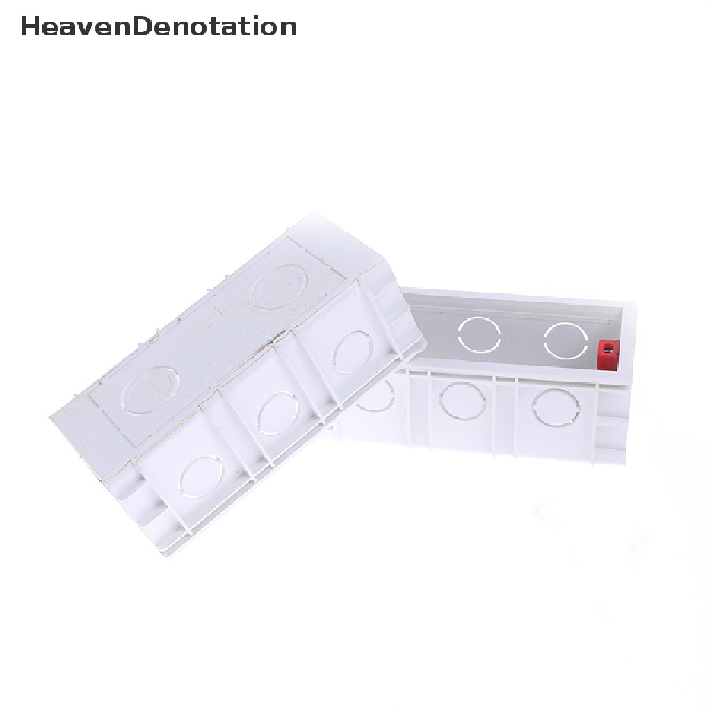 [HeavenDenotation] 118jenis Dry Lining BOX Kedalaman 47mm Wall Switch BOX Wall Socket Kaset HDV