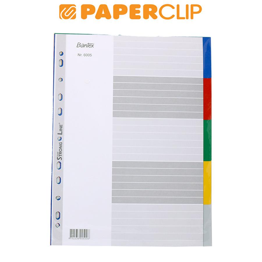 

INDEX / PEMBATAS FILE BANTEX 6005 A4 5C
