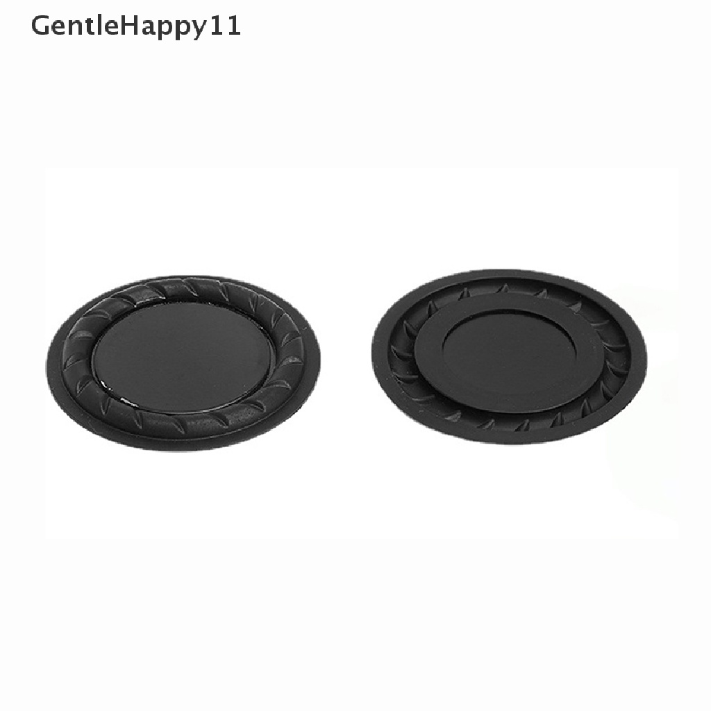 Gentlehappy 2pcs 45mm Bass Radiator Speaker Diafragma Bantu Memperkuat Getaran Bass Pa id