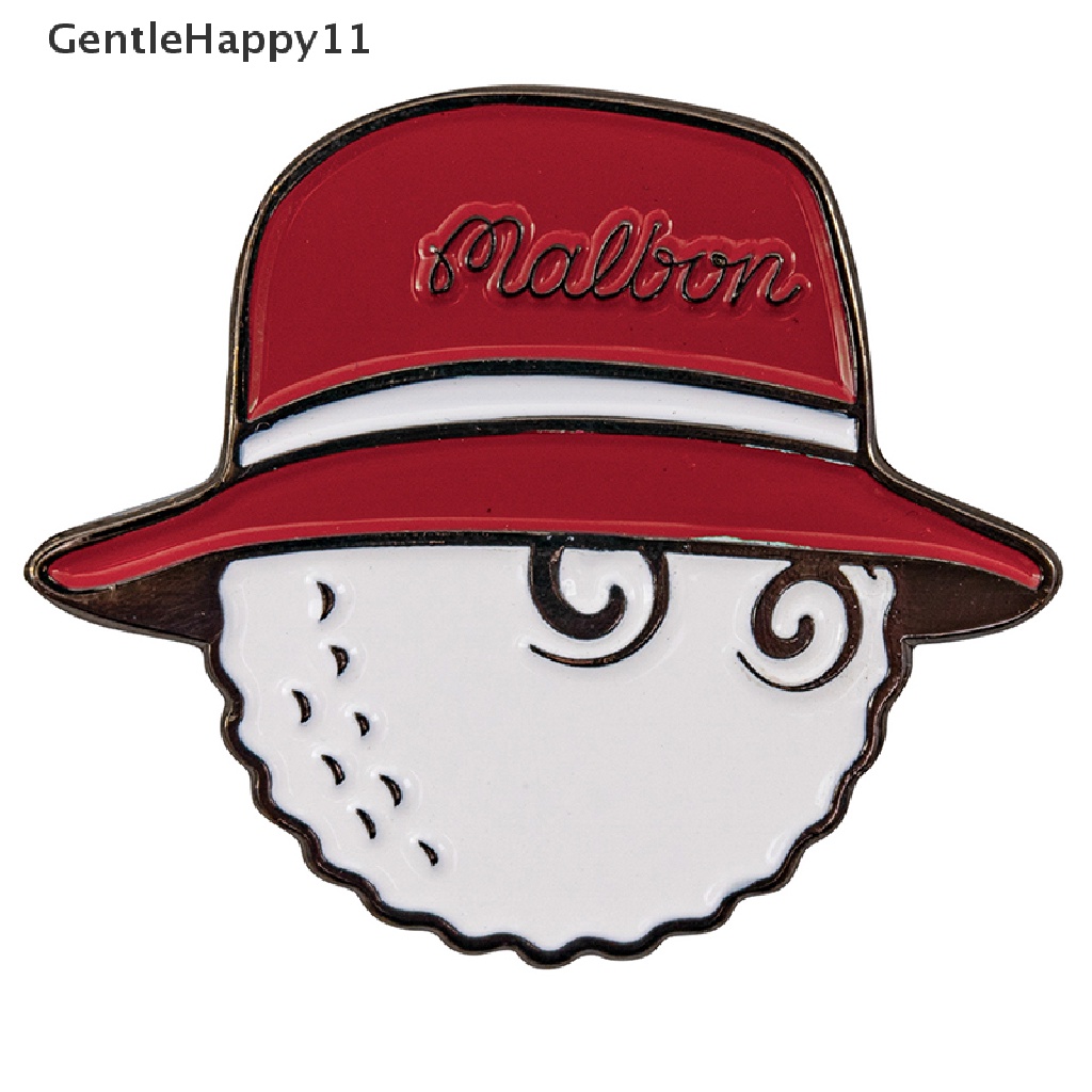 Gentlehappy 1pcs Mark Ball Topi Golf Klip Topi Golf Magnet Klip Dengan Magnet Golf Putg Aksesoris Golf Marker Pria Wanita id