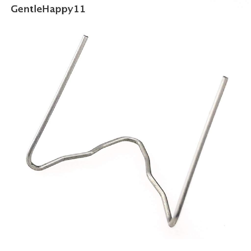 Gentlehappy Bumper Repair Hot Stapler Staples 0.6mm 0.8mm Kawat Las Gelombang Stainless Steel Untuk Mesin Las Plastik Soldering Tools id