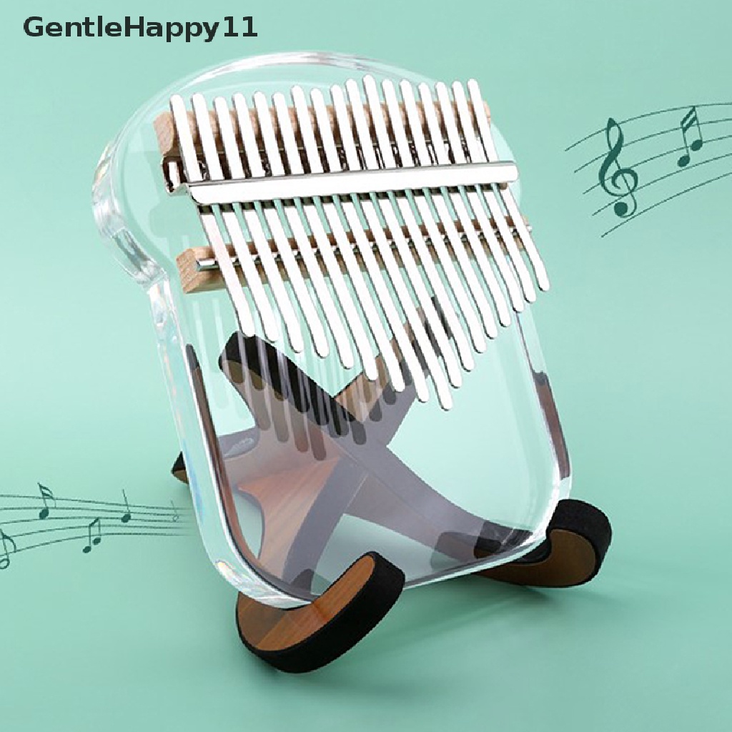 Gentlehappy Portable Thumb Piano Stand Holder Kalimba Untuk 10-kunci 17-kunci id