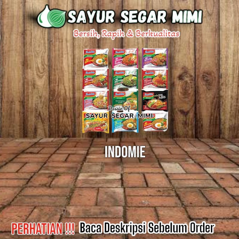 

Indomie All Varian - Sᴀʏᴜʀ Sᴇɢᴀʀ ♏ɪᴍɪ