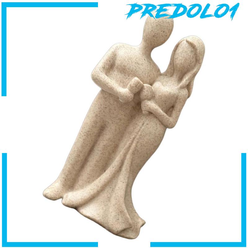 [Predolo1] Patung Pasangan Resin Couple Figurine Pasangan Patung Art Untuk Hari Valentine