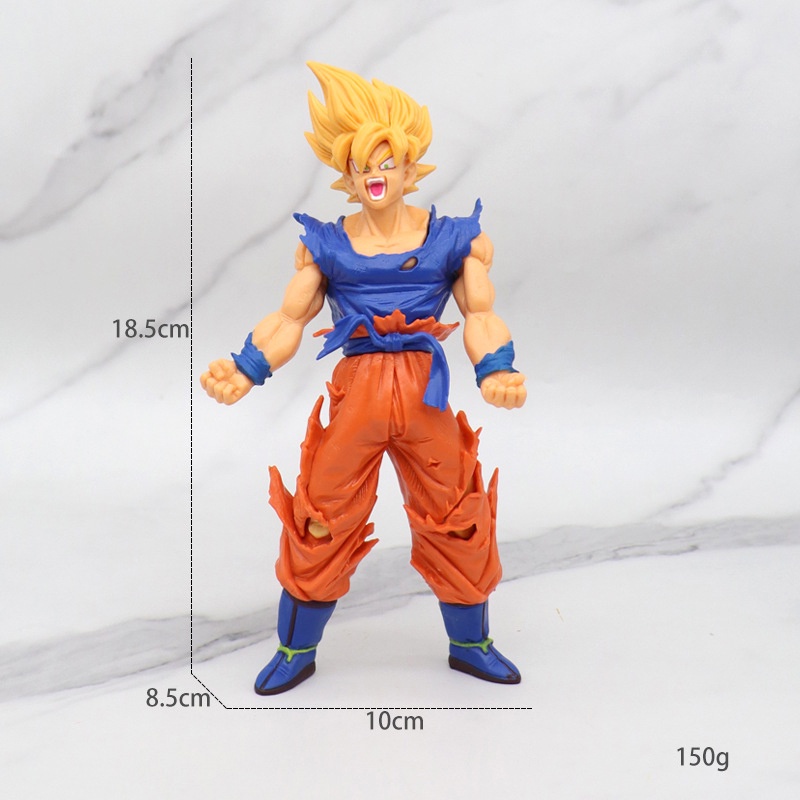 17 cm Anime Dragon Ball Vegeta Action Figure Goku Super Saiyan Gotenks Model Boneka Dekorasi Hadiah Mainan Anak