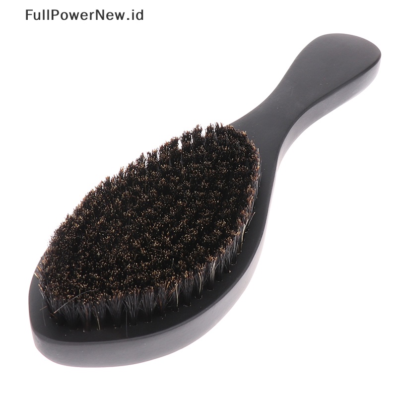 Power Sikat Rambut Gelombang Bulu Babi Hutan Lembut Lengkung Gagang Premium Magic Wave Brush ID