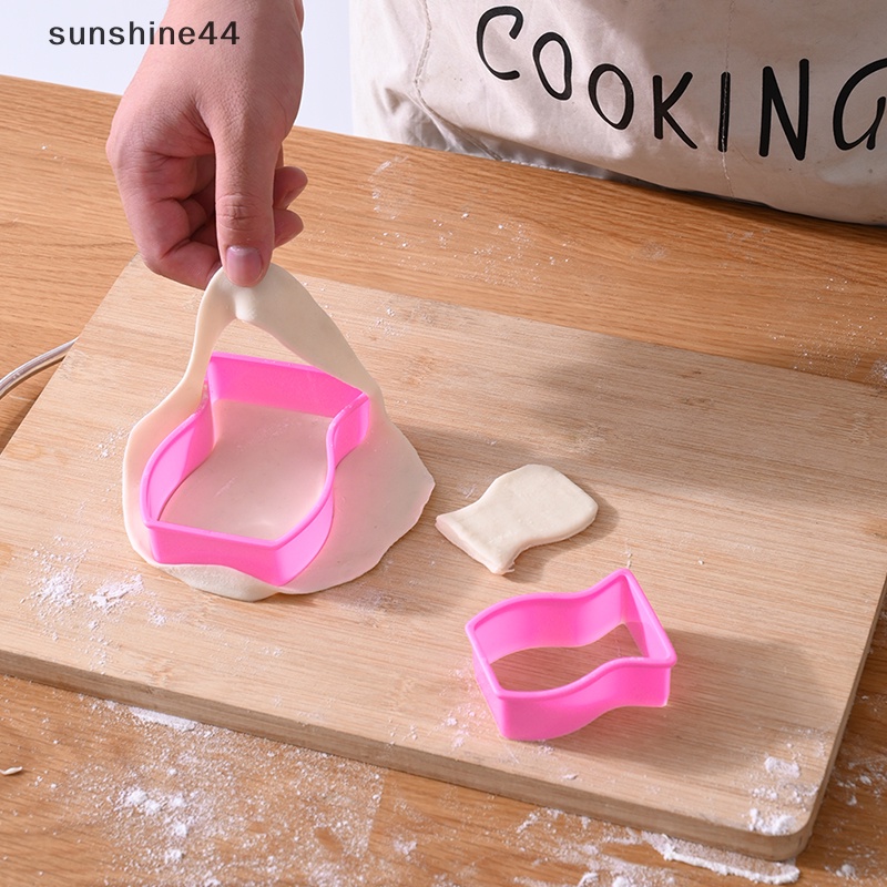 Sunshine 3pcs Cake Decorag Fondant Pemotong DIY Tools Cetakan Cookies cutter Biskuit ID