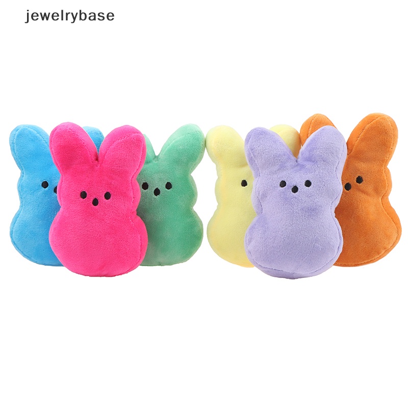 [jewelrybase] Rabbit Plush Stuffed Doll Peeps Bunny Tahun Kelinci2023Boneka Dekor Mainan Butik