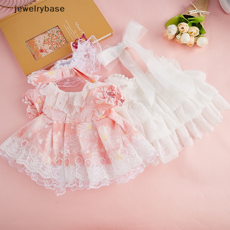 [jewelrybase] 30 cm Bebek Kuning Boneka Aksesoris Mainan Mewah Baju Bebek Gaya Lolita Rok Hadiah Butik