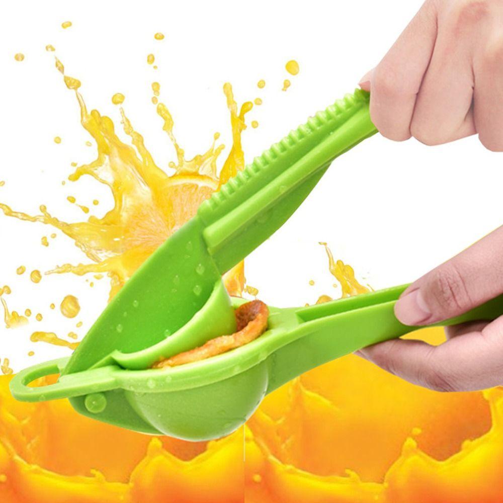 [Elegan] Juicer Manual Alat Jus Plastik Semangka Dapur Lemon Garlic Squeezer