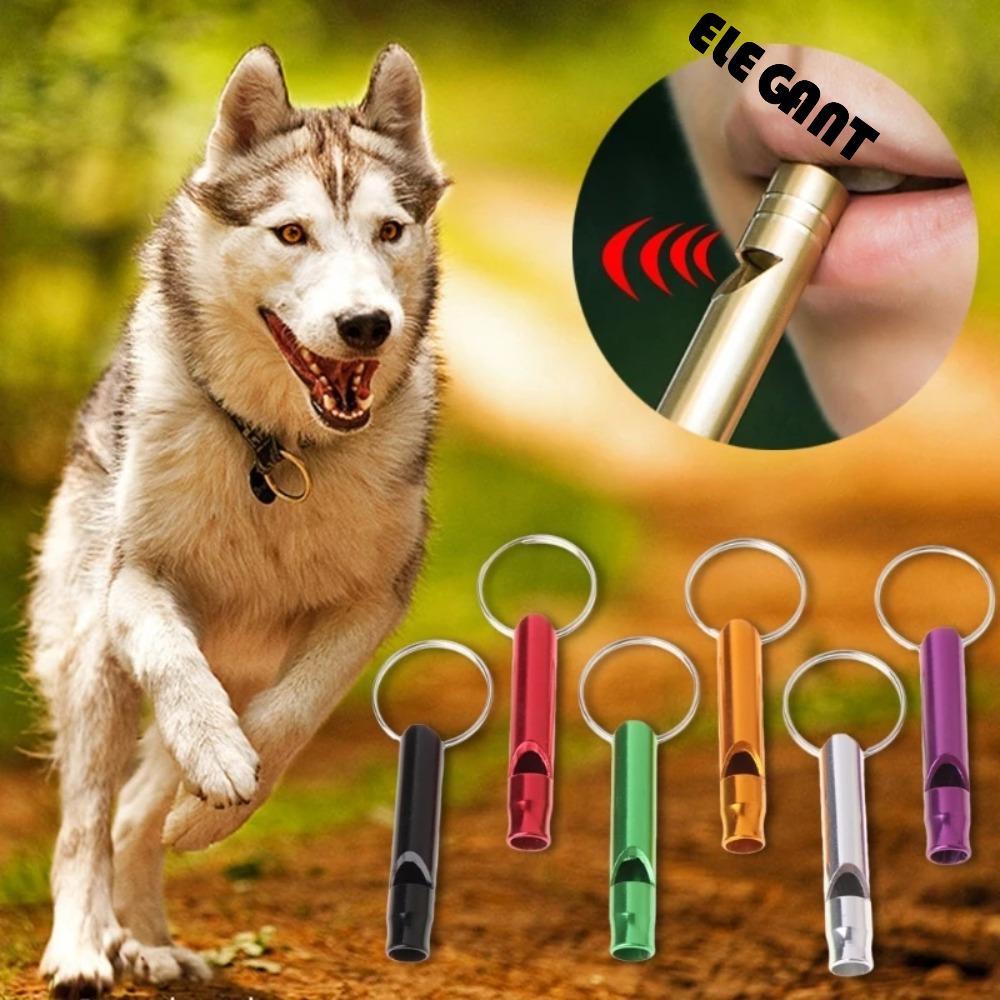 [Elegan] Gantungan Kunci Peluit Pelatihan Anjing Stop Barking Untuk Latihan Anjing Pelatih Anjing Suling Anjing Aksesoris
