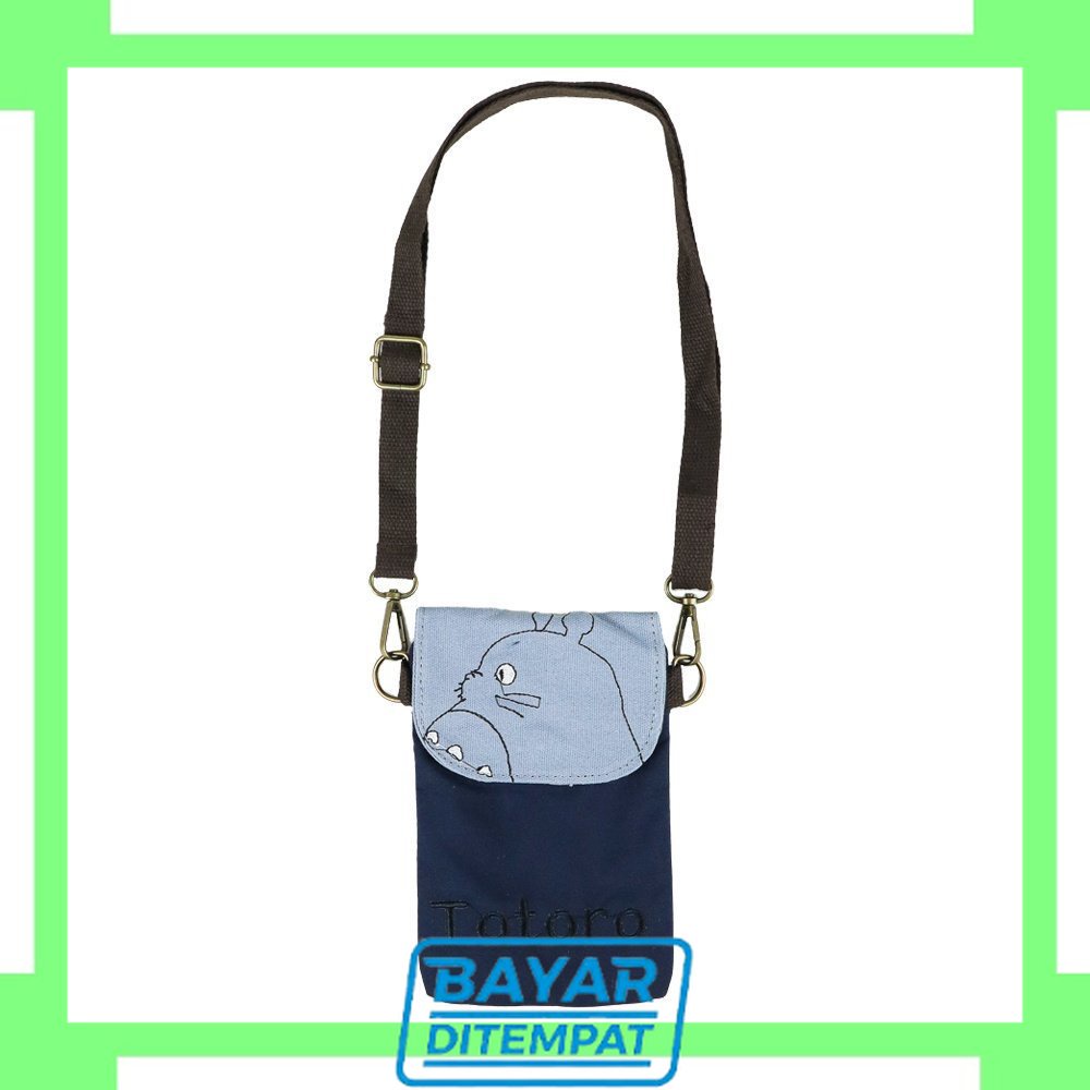 BAYAR DIRUMAH Tas Selempang Model Totoro - 8818 - Blue BAYAR DIRUMAH