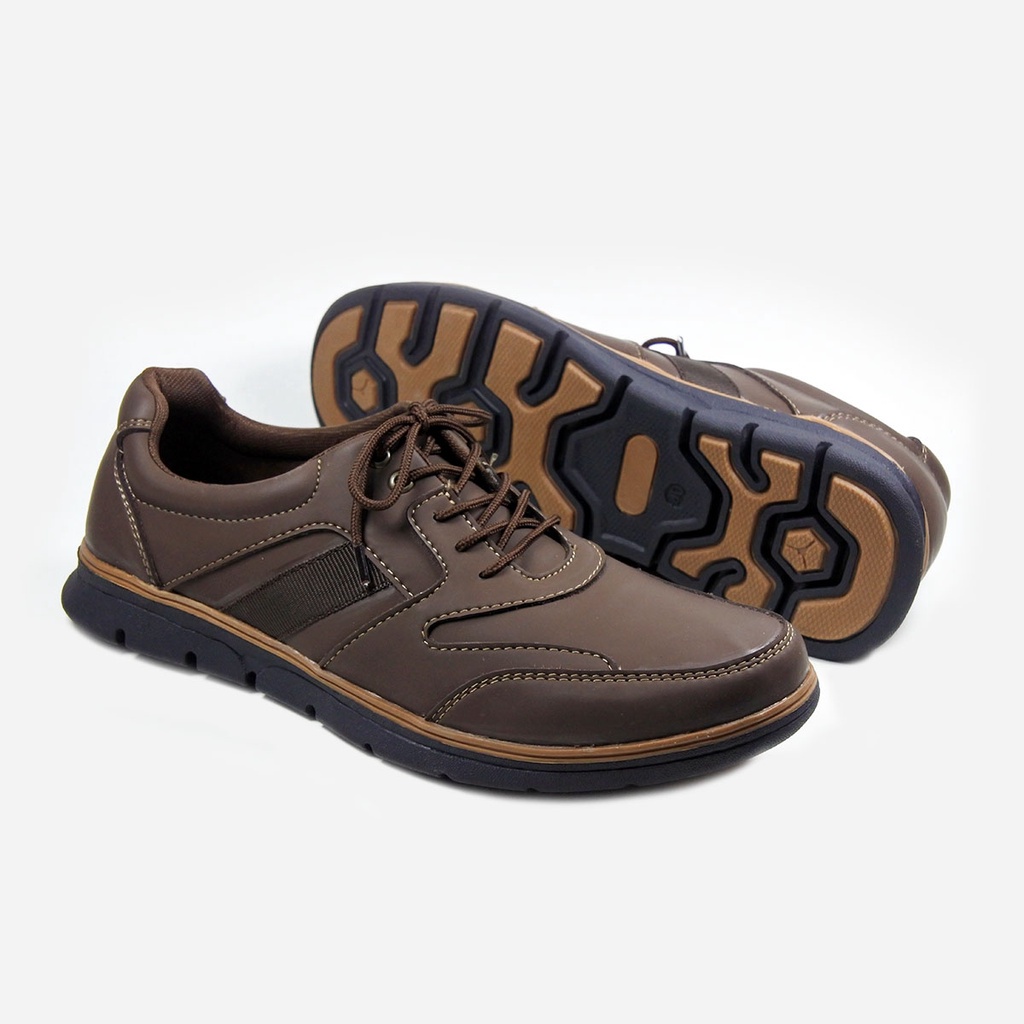 Rockvalley SHIPLEY Sepatu Pria N93.348 [ Hitam, Coklat &amp; Mocca ]RAMAYANA JAKTIM