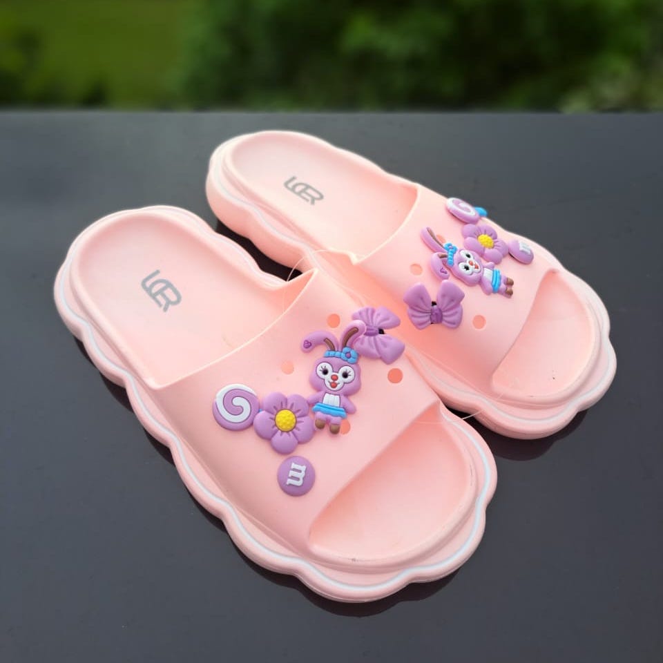 Sandal Jelly Wanita LDR01 Import Motif Karakter