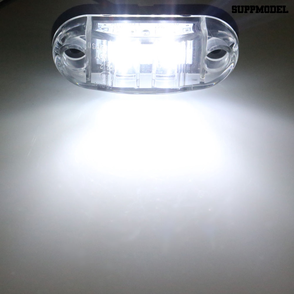 [SM Otomatis] 12-30V 6000K Waterproof Piranha Blinker LED Mobil Side Marker Lampu Sinyal Rem