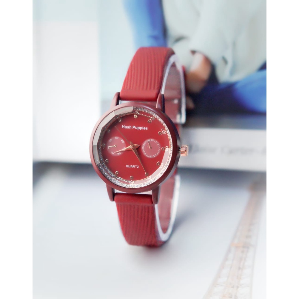 BAJ Jam Tangan Quartz Strap PU Analog Casual Gaya Retro Wanita &amp; Pria Ulzzang Watch Korean Fashion RM078